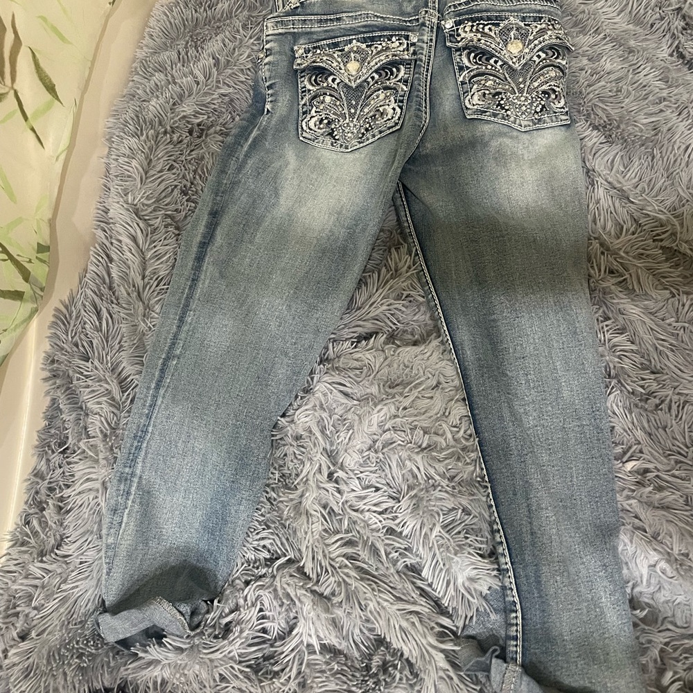 Capri  rinstone jeans